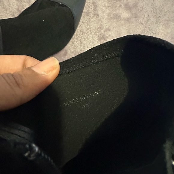 Rebecca minkoff black ankle boots sz 7 - Picture 5 of 5